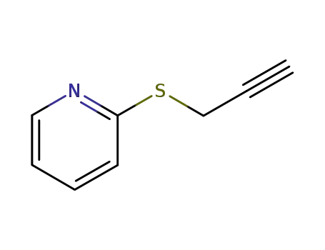 Molecular Structure of 397330-60-8 (Pyridine, 2-(2-propynylthio)- (9CI))
