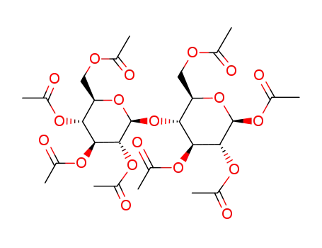 Molecular Structure of 20764-63-0 (β-cellobioseoctaacetate)