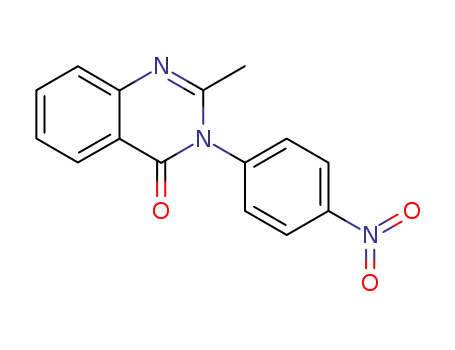 Molecular Structure of 1788-96-1 (2-methyl-3-(4-nitrophenyl)quinazolin-4(3H)-one)