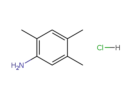 Molecular Structure of 21436-97-5 (2,4,5-TRIMETHYLANILINEHYDROCHLORIDE)