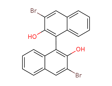 [1,1'-Binaphthalene]-2,2'-diol,3,3'-dibromo-