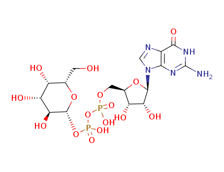Guanosine 5'-(trihydrogen diphosphate), P'-b-L-galactopyranosyl ester