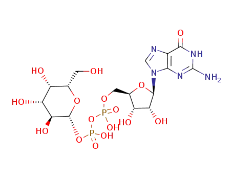 Molecular Structure of 6815-91-4 (GDP-L-Galactose)