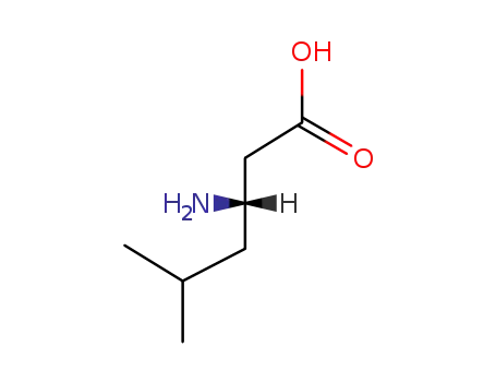 Molecular Structure of 22818-43-5 (L-BETA-HOMOLEUCINE)