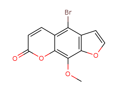 7H-Furo[3,2-g][1]benzopyran-7-one, 4-bromo-9-methoxy- cas  1930-54-7