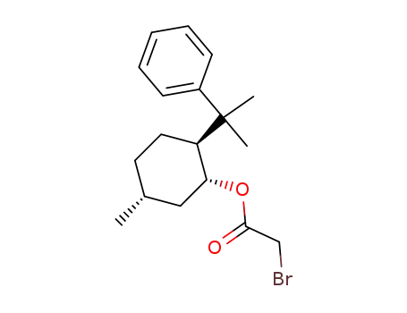 Molecular Structure of 80595-59-1 (bromoacetic acid (-)-8-phenylmenthol ester)