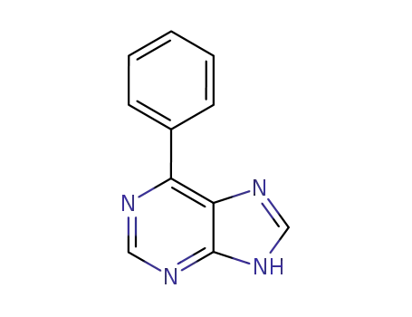 Molecular Structure of 6505-01-7 (6-PHENYLPURINE)