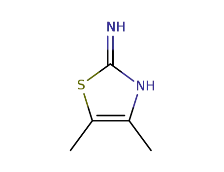 Molecular Structure of 2289-75-0 (4,5-DIMETHYL-1,3-THIAZOL-2-AMINE)
