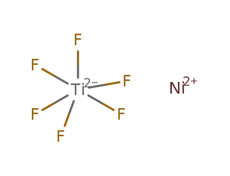 Molecular Structure of 34109-80-3 (Titanate(2-), hexafluoro-, nickel(2+), (1:1), (OC-6-11)-)