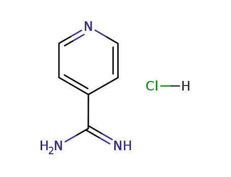 Molecular Structure of 42518-06-9 (4-AMIDINOPYRIDINIUM CHLORIDE)