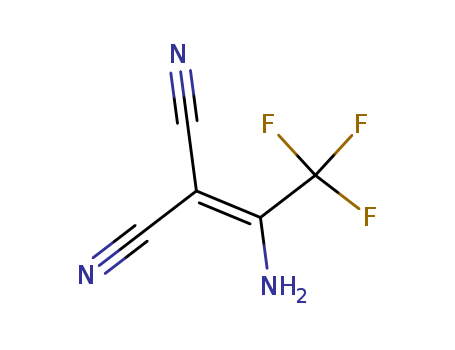 Propanedinitrile, (1-amino-2,2,2-trifluoroethylidene)-