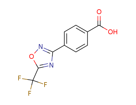 4-[5-(Trifluoromethyl)-1,2,4-oxadiazol-3-yl]benzoic acid