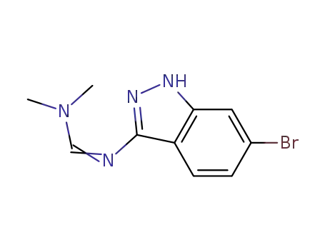 Methanimidamide, N'-(6-bromo-1H-indazol-3-yl)-N,N-dimethyl-