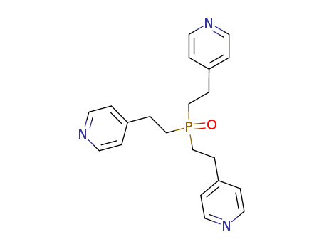 131501-31-0,tris(2-pyridin-4-ylethyl)phosphane,Tris(2-(4-pyridinyl)ethyl)phosphineoxide