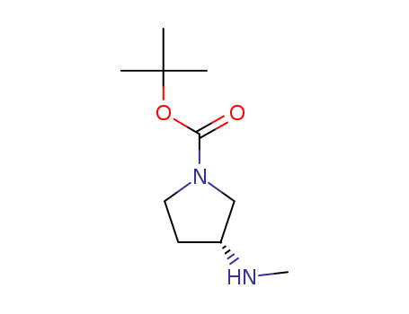 1-Pyrrolidinecarboxylicacid,3-(methylamino)-,1,1-dimethylethylester,(R)-(9CI)