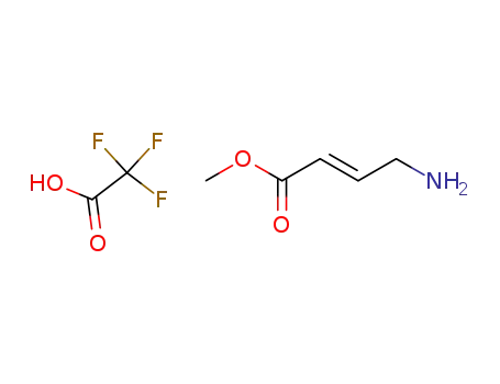 Molecular Structure of 99281-88-6 (compound with trifluoro-acetic acid)