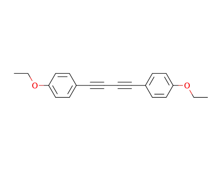 Molecular Structure of 69374-85-2 (1,4-bis(4-ethoxyphenyl)buta-1,3-diyne)