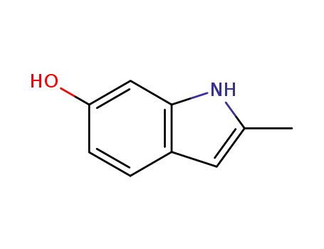 Molecular Structure of 54584-22-4 (6-Hydroxy-2-methylindole)