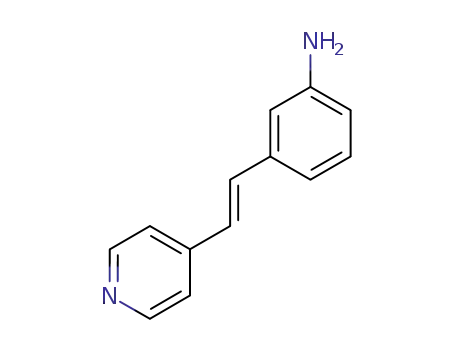 Molecular Structure of 32598-04-2 (3-[2-(pyridin-4-yl)ethenyl]aniline)