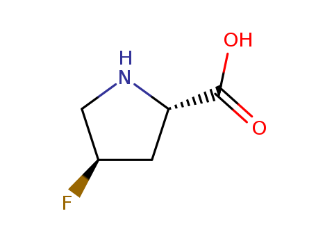 (2R,4S)-4-Fluoropyrrolidine-2-carboxylic acid 131176-02-8