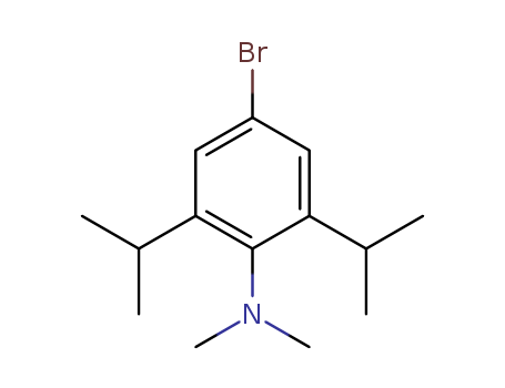 4-bromo-2,6-diisopropyl-N,N-dimethylbenzenamine(930781-28-5)