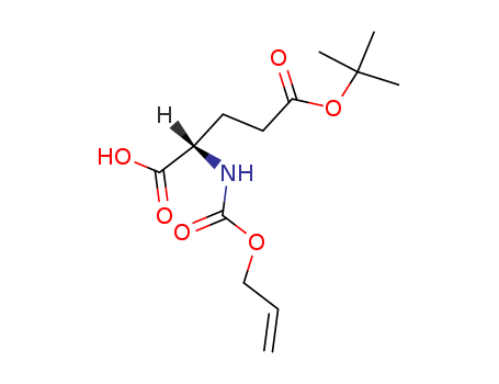 L-Glutamic acid, N-[(2-propenyloxy)carbonyl]-, 5-(1,1-dimethylethyl)
ester