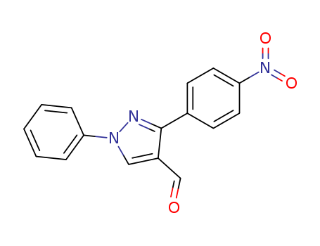 1H-Pyrazole-4-carboxaldehyde,3-(4-nitrophenyl)-1-phenyl-