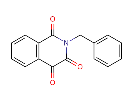 Molecular Structure of 21640-35-7 (2-BENZYL-ISOQUINOLINE-1,3,4-TRIONE)
