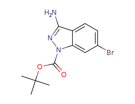 1H-Indazole-1-carboxylic acid, 3-amino-6-bromo-, 1,1-dimethylethyl ester