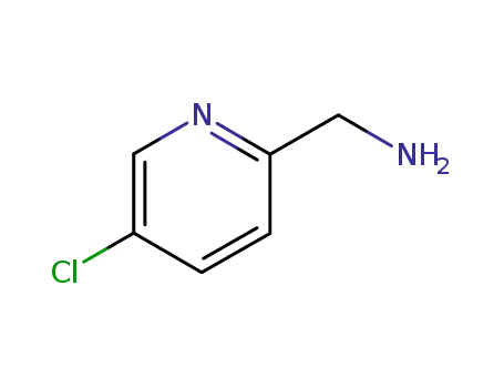 Molecular Structure of 67938-76-5 (1-(5-CHLOROPYRIDIN-2-YL)METHANAMINE)