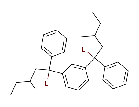 71400-29-8,Lithium, (mu-(1,3-phenylenebis(3-methyl-1-phenylpentylidene)))di-,