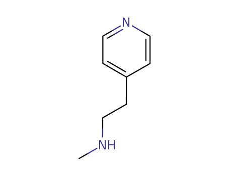 Molecular Structure of 55496-55-4 (4-[2-(METHYLAMINO)ETHYL]PYRIDINE)