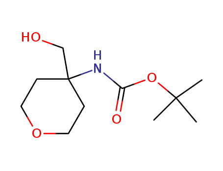 tert-butyl N-[4-(hydroxymethyl)oxan-4-yl]carbamate