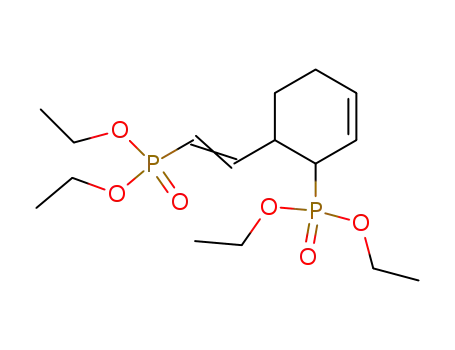 4-<2-Diaethylphosphono-vinyl>-cyclohexen-1-phosphonsaeure-(3)-diaethylester