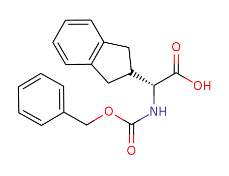 (2R)-2,3-dihydro-1H-inden-2-yl({[(phenylmethyl)oxy]carbonyl}amino)ethanoic acid