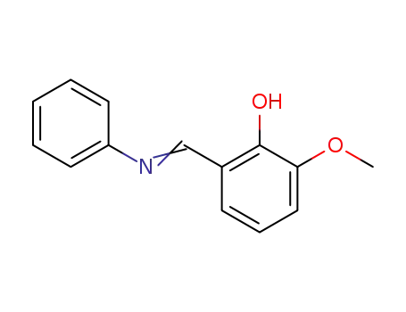 Molecular Structure of 3117-63-3 (N-(2-hydroxy-3-methoxybenzylidene)aniline)