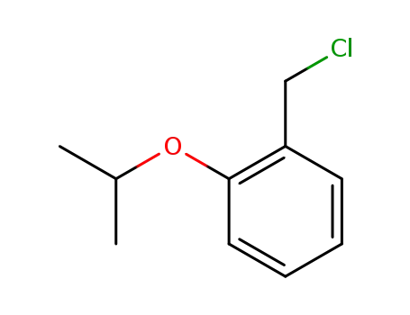 Molecular Structure of 540734-36-9 (Benzene, 1-(chloromethyl)-2-(1-methylethoxy)-)