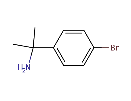 Molecular Structure of 17797-12-5 (1-(4-Bromophenyl)-1-methylethylamine)