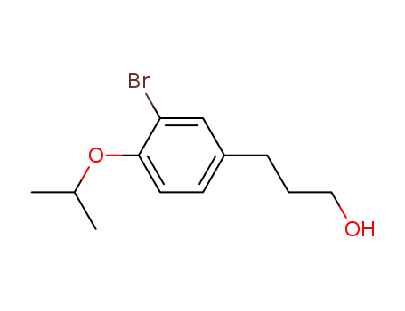 Benzenepropanol, 3-bromo-4-(1-methylethoxy)-