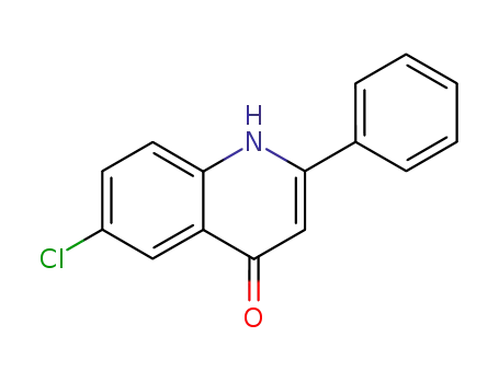 Molecular Structure of 112182-50-0 (6-chloro-2-phenyl-4-quinolone)