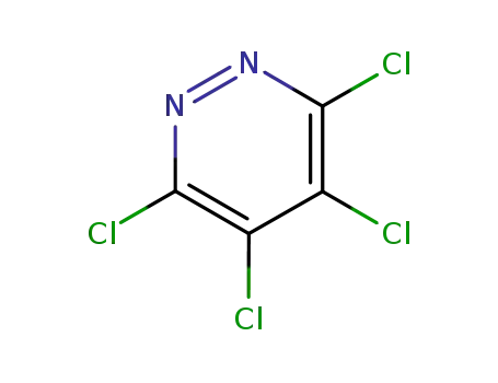 Molecular Structure of 20074-67-3 (3,4,5,6-TETRACHLOROPYRIDAZINE)