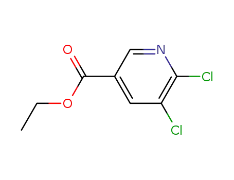 Molecular Structure of 401566-69-6 (5,6-DICHLORONICOTINIC ACID ETHYL ESTER)