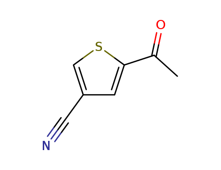 3-THIOPHENECARBONITRILE,5-ACETYL-