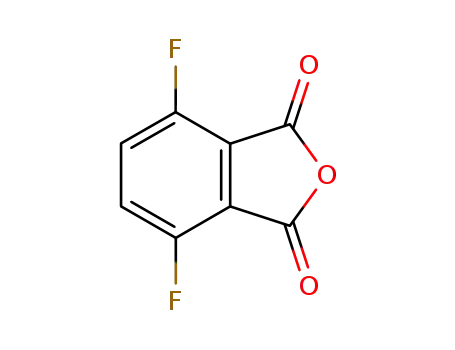 Molecular Structure of 652-40-4 (3,6-DIFLUOROPHTHALIC ANHYDRIDE)