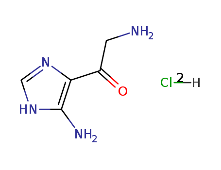 Ethanone, 2-amino-1-(5-amino-1H-imidazol-4-yl)-,hydrochloride (1:2)