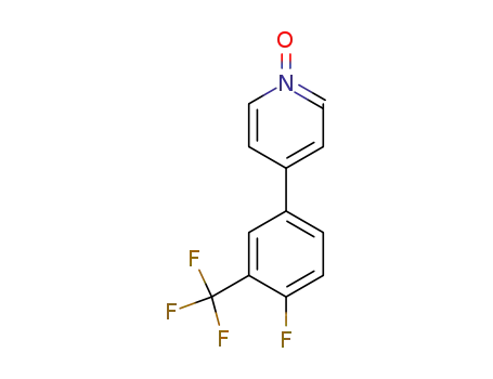 Pyridine, 4-[4-fluoro-3-(trifluoromethyl)phenyl]-, 1-oxide