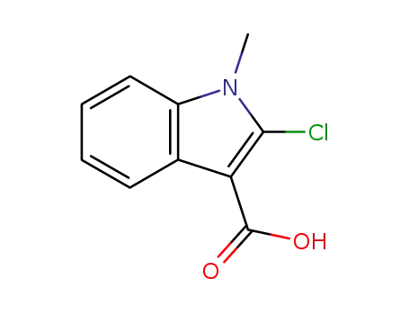 1H-Indole-3-carboxylic acid, 2-chloro-1-methyl-