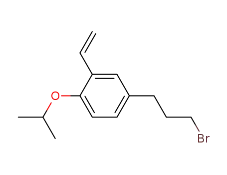 Benzene, 4-(3-bromopropyl)-2-ethenyl-1-(1-methylethoxy)-