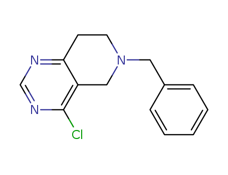 6-benzyl-4-chloro-5,6,7,8-tetrahydropyrido[4,3-d]pyrimidine