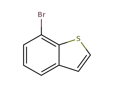 Molecular Structure of 1423-61-6 (7-BROMO-BENZO[B]THIOPHENE)